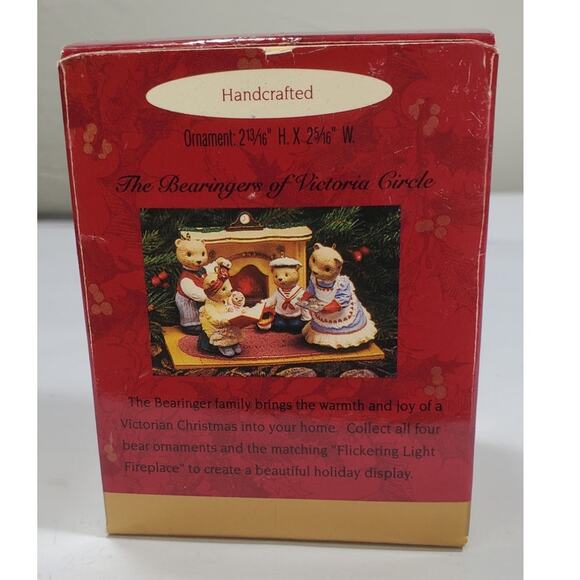 Vintage Hallmark Keepsake Ornament The Bearingers Mama Bearinger 1993 - Picture 6 of 7
